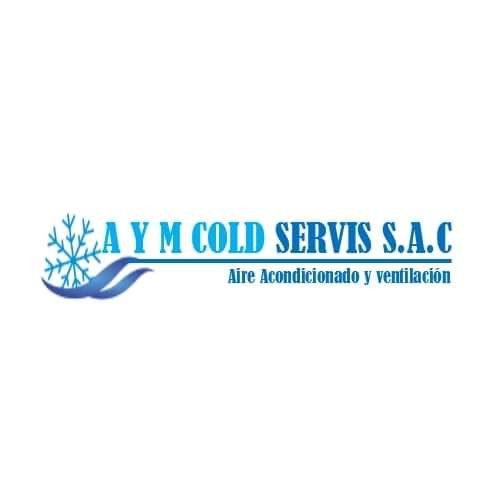 A Y M COLD SERVIS logo