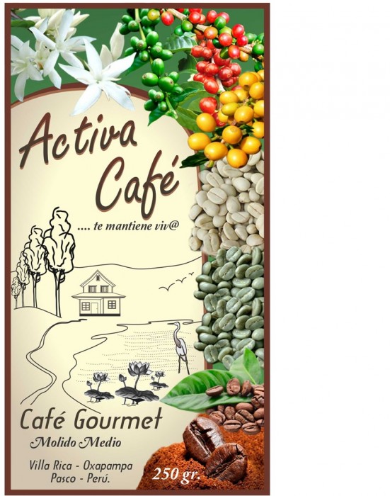 ACTIVA CAFE logo