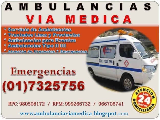 Ambulancia Via Medica logo