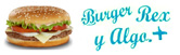 Burger Rex y Algo + logo