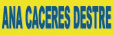 Cáceres Destre Ana logo
