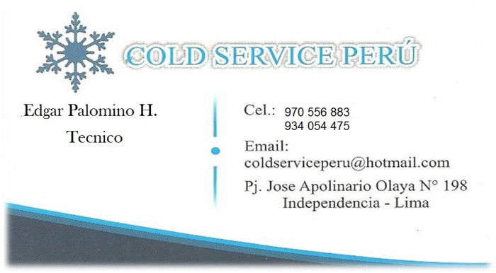 Cold Service Perú