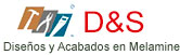 Diseños y Acabados en Melamine D&S logo