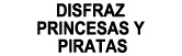 Disfraz Princesas y Piratas logo