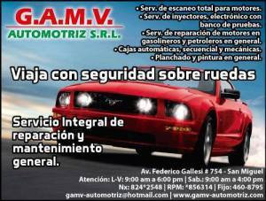 GAMV AUTOMOTRIZ