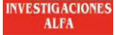 Investigaciones Alfa logo