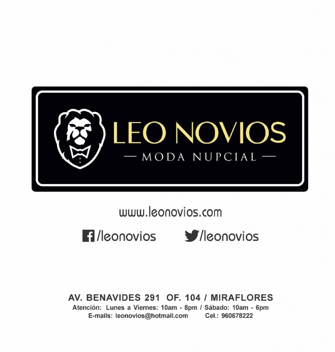 Leo Novios Moda Nupcial