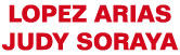 López Arias Judy Soraya C.M.P. 33698