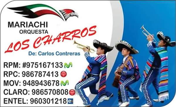 Mariachis Huancayo Los Charros logo