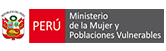 MINISTERIO DE LA MUJER Y POBLACIONES VULNERABLES logo