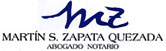 Notaría Martín Zapata Quezada logo