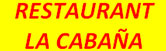 Restaurant la Cabaña logo