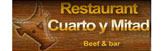 Restaurante Cuarto y Mitad logo