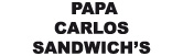 Sándwich'S Criollos Papa Carlos
