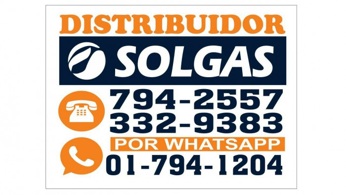 SOLGAS 10 KG logo