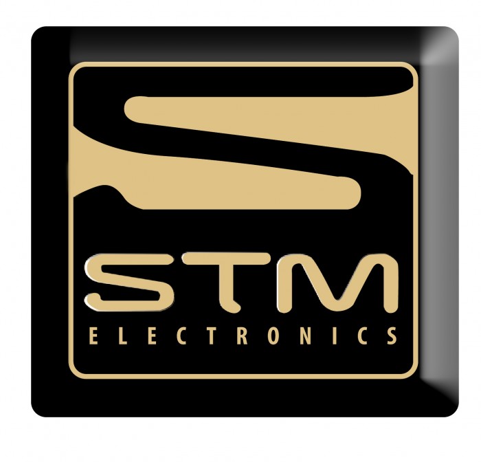 STM ELECTRONICS logo
