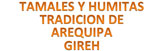 Tamales y Humitas Tradición de Arequipa Gireh logo