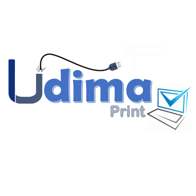 Udima Print logo