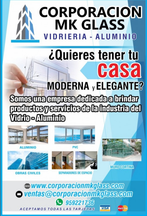 Vidrieria Corporacion MK Glass logo